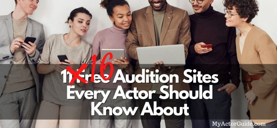 16 Casting Sites Every Actor Should Know About | My Actor Guide