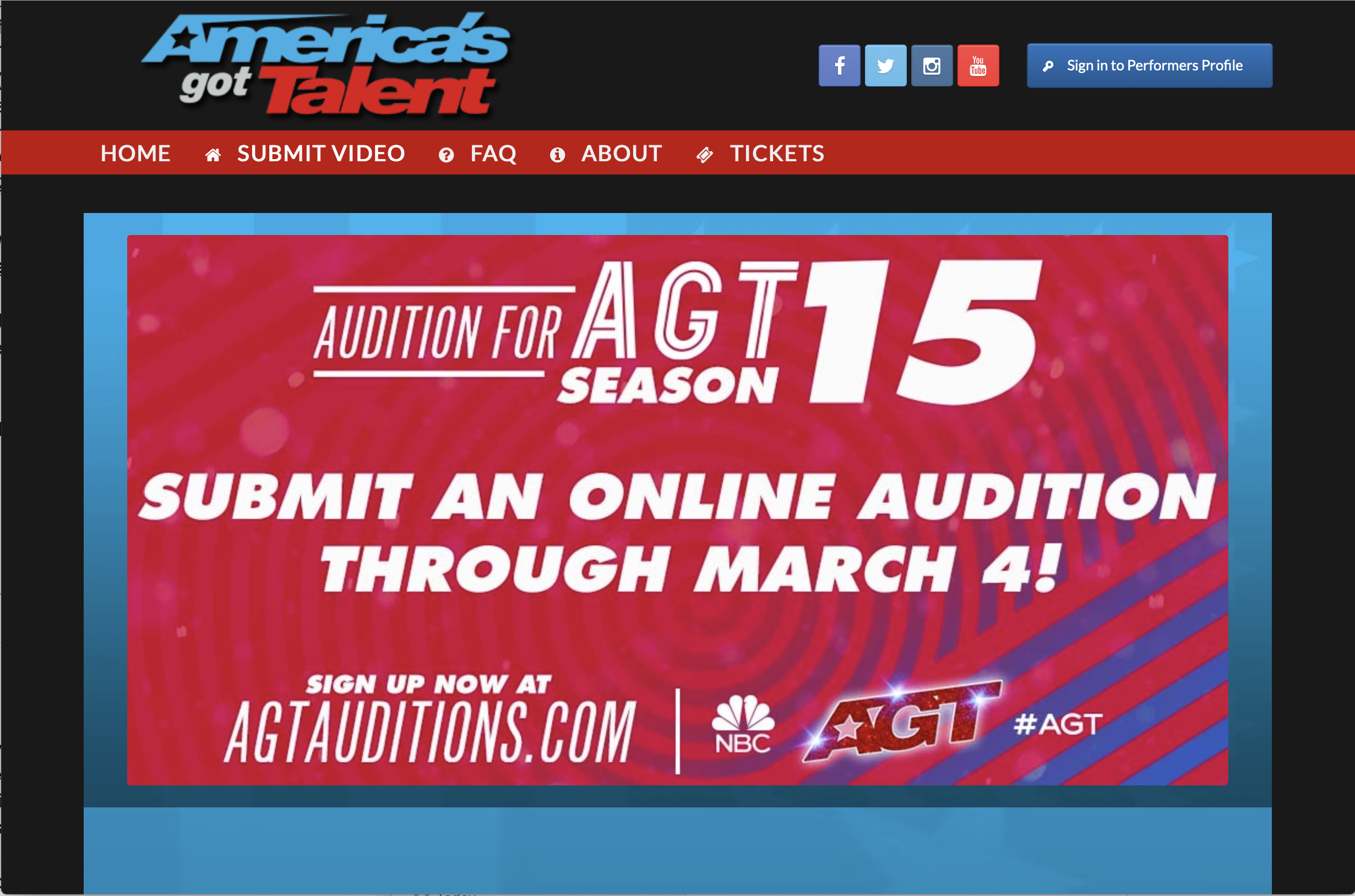 Have you ever wanted to audition for America's Got Talent? Find out how !