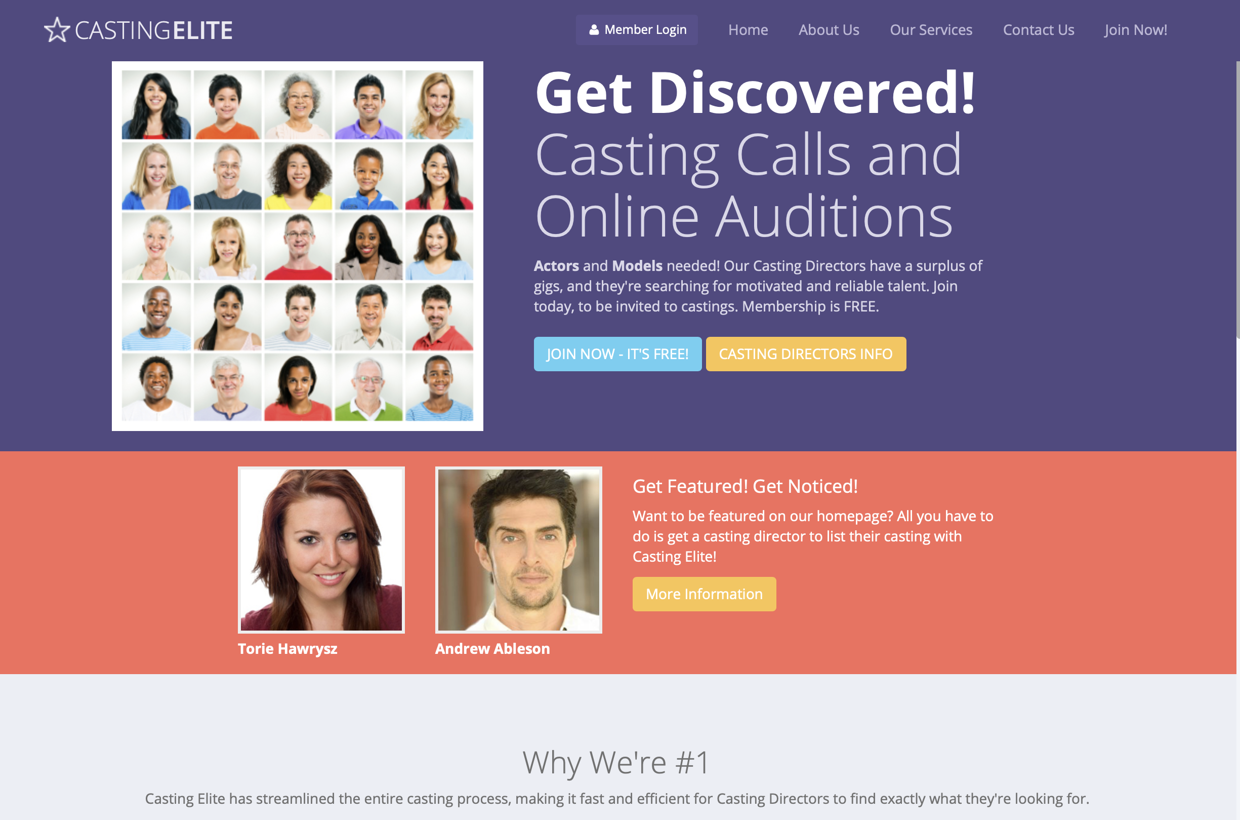 Are you looking for audition listings online? Find actor auditions here!