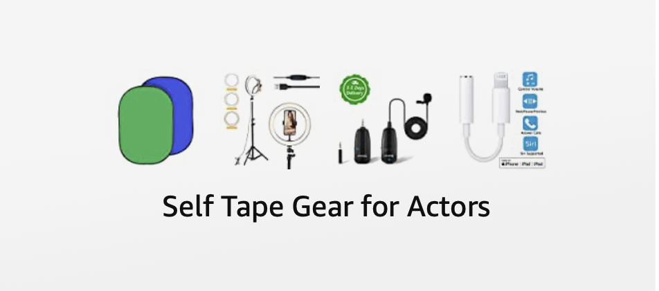 Self tape your auditions with the right equipment! Get what works for actors.