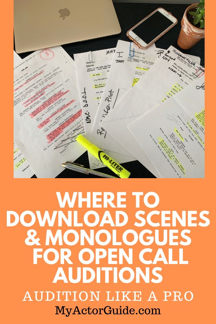 Need to find scripts, scenes and monologues for acting auditions? Find out where you can download scripts for free!