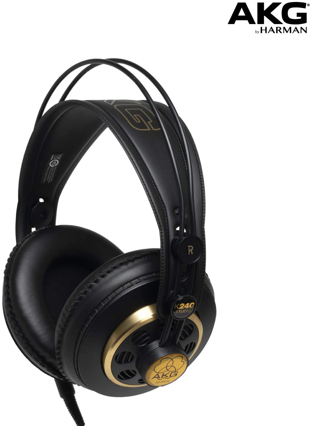 Headphones for VoiceOver artists professional recording studio at home. Home recording studio headphones.