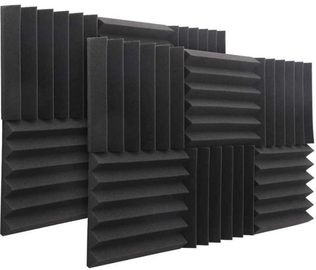 Soundproofing foam for doing voiceovers from home. et up your home recording studio.