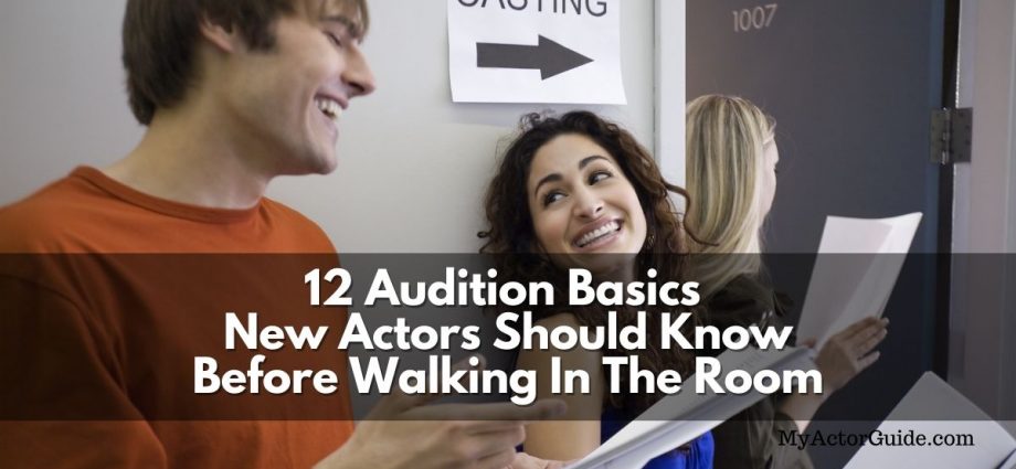 Learn how to audition and become an actor. Audition tips for new actors at MyActorGuide.com