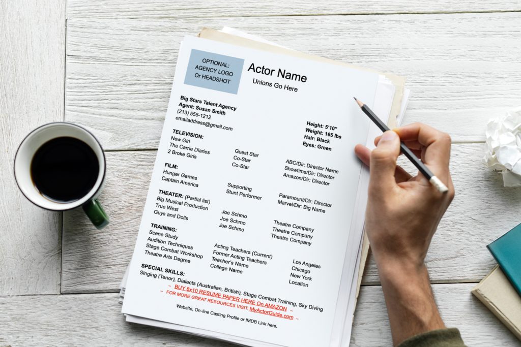 What goes on an actor resume? Download your FREE Actor Resume DOCX Template here! Find out exactly what you need to put on your resume as an actor.