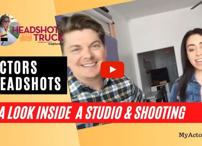 What is an actors headshot? How do I shoot one? Should actors smile in headshots? Find out what it's like to shoot your first actors headshot with the HeadshotTruck.com at MyActorGuide.com!
