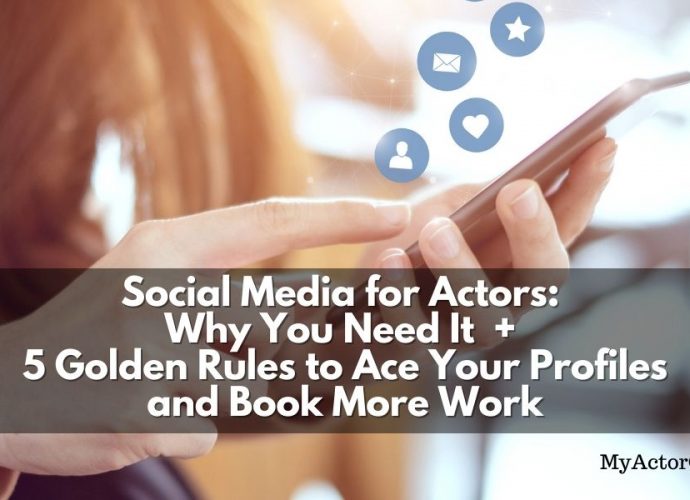 ocial Media For Actors: Learn how to write a great profile for Facebook, Instagram, Twitter, LinkedIn and Youtube. Get seen more and book more jobs!