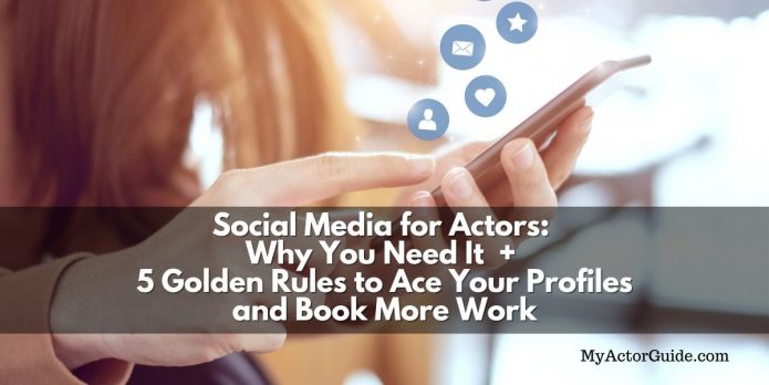 ocial Media For Actors: Learn how to write a great profile for Facebook, Instagram, Twitter, LinkedIn and Youtube. Get seen more and book more jobs!