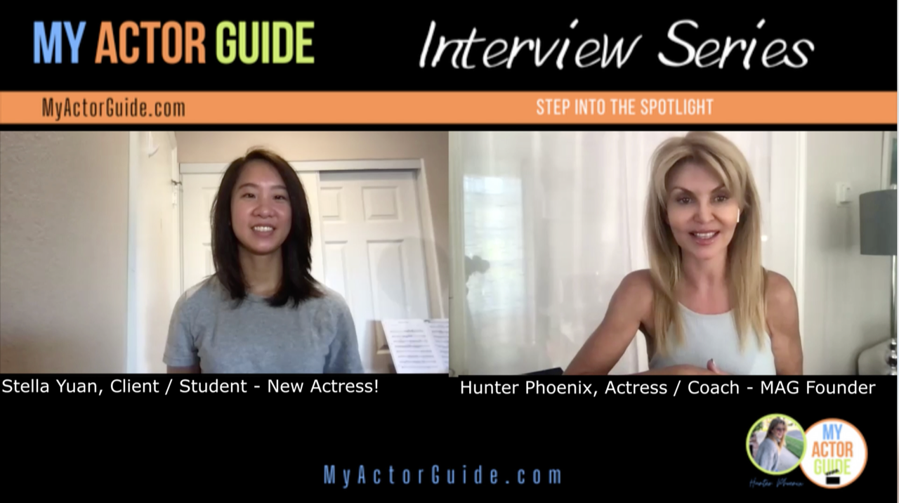 Video interview! Learn how to become an actor with no experience