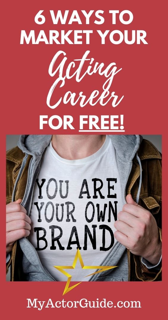 Learn how to market your acting career for FREE! Visit MyActorGuide.com for actor career tips.