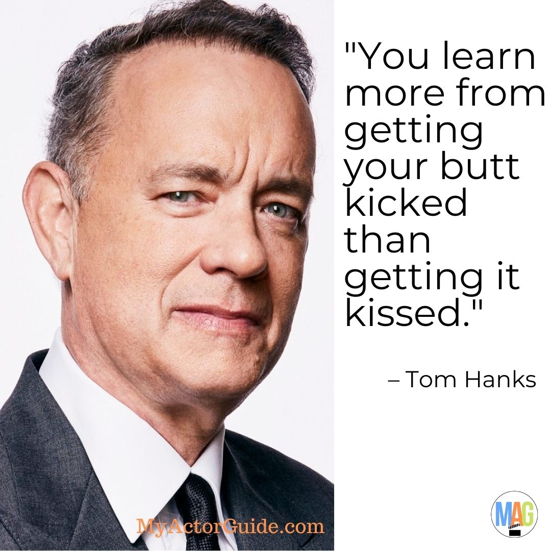 Celebrity quote from Tom Hanks