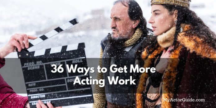 How to get on a TV show. Be an actor and find acting work. Learn how at MyActorGuide.com